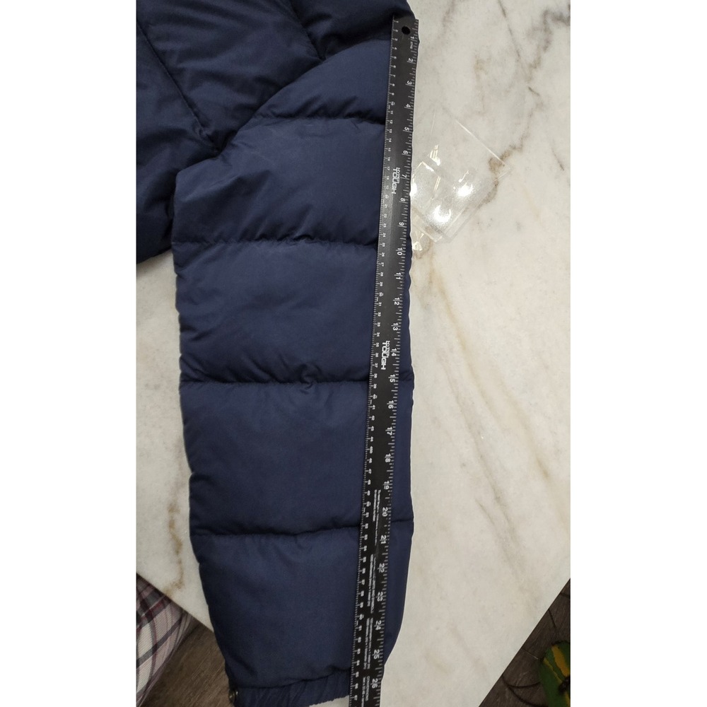 Polo Ralph Lauren Down Quilted Puffer Jacket Men's 2XL Blue Detachable Hood - Picture 4 of 12